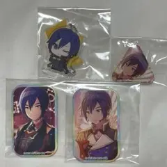 プロセカ ワンダショ KAITO 缶バッジ・アクキーセット