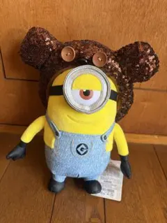 ユニバ　ミニオン ぬいぐるみとティムカチューシャセット