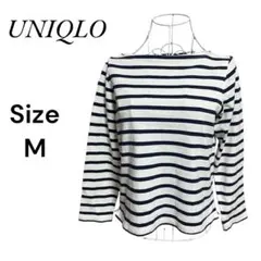 UNIQLO　ユニクロ　ボートネックカットソー