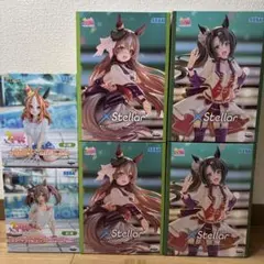【6点セット】ウマ娘 X Stellar フィギュア サトノダイヤモンド