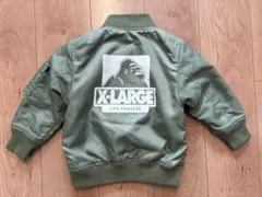 【コラボ】xlarge kids ma-1 ラージキッズ　アルファ　ラージ