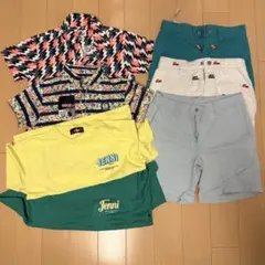 Jack Bunny 稲妻柄ポロシャツ