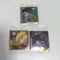 鬼滅の刃　ディフォルメシールウエハース其の六　3枚