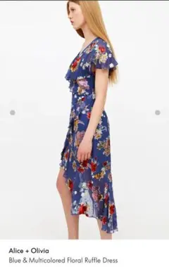 【7/28まで30%off】Alice+Olivia シルクワンピース