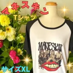 マネスキン　ライブTシャツ Lサイズ ブラック マネスキン Tシャツ MANESKIN LIVE FACES 黒 正規品,バンドT