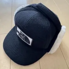 ザノースフェイスウィンタートラッカーキャップキッズ黒KM
