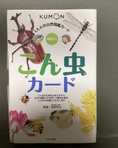 くもんの自然図鑑カード こん虫カードのサムネイル
