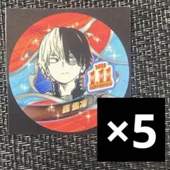 僕のヒーローアカデミア　バースデイ缶バッジステッカー　2025 轟焦凍