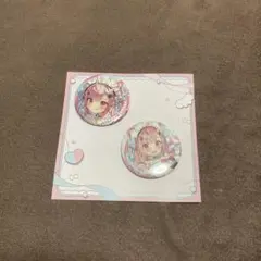 結城さくな 缶バッジ 2個セット