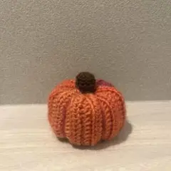 【あみぐるみ】かぼちゃ　パンプキン