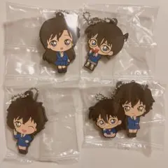 名探偵コナン ラバーマスコット 4点セット