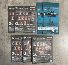一番くじワンピースカードゲーム　G賞アクリルスタンド×5 ＋ I賞×2 未開封