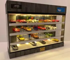 1/64展示20台可・WH＆CG・4層式ディスプレーBOX / ネオジオラマ - メルカリ