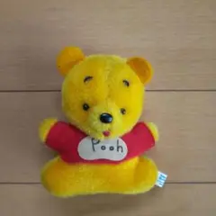 ディズニープーさん　ぬいぐるみバッジ