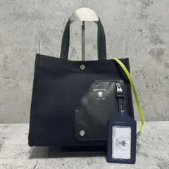 新品未使用✨️ADMJ ハンドバッグ クバンリム ライダース チェルボ レザー 黒のサムネイル