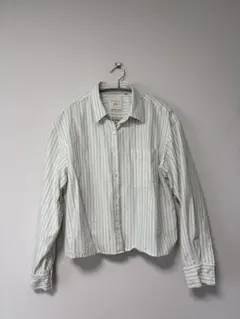 ユニクロ　ストライプシャツ