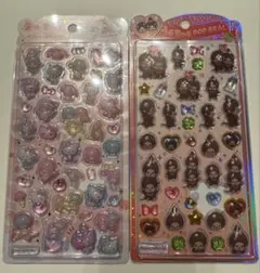 うるちゅるポップシール　うるちゅるPOPシール　モンチッチ　サンリオキャラクター