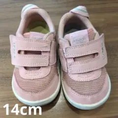 イフミー ピンク 14cm 3Eベビーシューズ