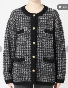 ジャーナルスタンダードrelume TWEEDYニットジャケット