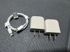 Lightningケーブル Cタイプ ACアダプタ2個セット