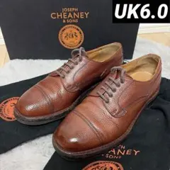 Joseph Cheaney メンズ レースアップブーツ ブラウン - メルカリ