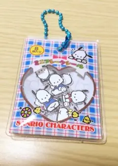 ポチャッコ フレークシール風　キーホルダー