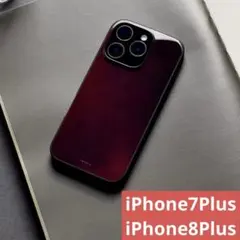 【新製品】iPhone7Plus/iPhone8Plusケース 赤