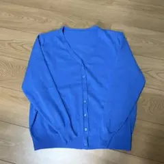 You Color カーディガン◎ブルー Lサイズのサムネイル