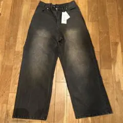 ヴィンテージメイクバギーセミワイドデニムパンツ