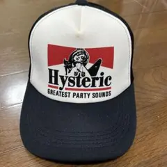 Hysteric トラッカーキャップ ホワイト/ブラック