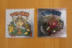 コ*ン様 ビックリマン ヤマト爆神 シール 2枚セット BM FOREVER