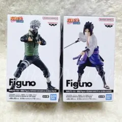 【新品】NARUTO疾風伝 Figuno はたけカカシ うちはサスケ フィギュアのサムネイル