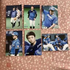 2019 北海道日本ハムファイターズ　中島卓也　ハイライトフォト 6枚 E