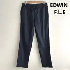 EDWIN エドウィン F.L.E テーパードパンツ ネイビー Sサイズのサムネイル