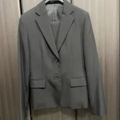 レディーススーツ ジャケット9号 スカート7号 ブラック