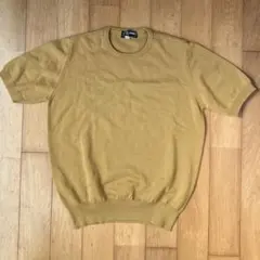 LOUIS JOONE ルイジョーネ ウール 半袖 丸襟 ニット セーター