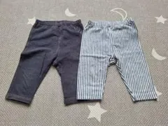 ユニクロ　 レギンスパンツ7分丈　 2枚セット