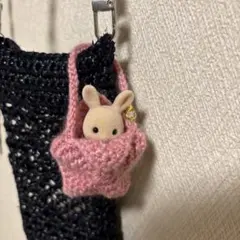 133)ミニチュアドールお出かけ星ケース／ハンドメイド