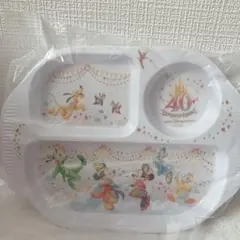 ディズニー　40周年　お子様プレート　ワンプレート　スーベニア　2