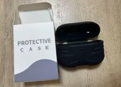 AirPods Pro ケース 滑り止め 衝撃吸収 第3世代用　ブラック