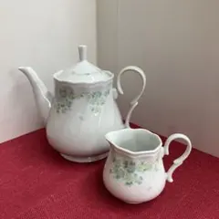 ぴいたん様専用 レトロノリタケのティーポット、カップ＆ソーサー 4客