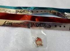 LiSA パッチウォーク　グッズ　ガチャ　ピンズ　銀テープ付き