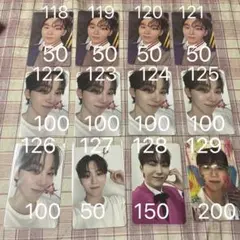 seventeen トレカ　スングァン　バーノン　ディノ