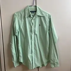 Ralph Lauren 長袖シャツ ミントグリーン 4