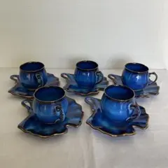 デミタスコーヒーカップ 5客セット