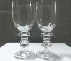 Disney ミッキー ミニー グラス 2個セット