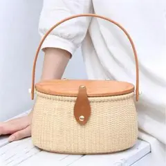 最終価格 来週戻します。 ナンタケットバスケット 珍しいクラッチかご