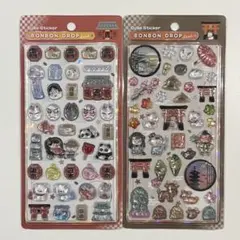 【正規品】BONBON DROP 和柄　東京観 ＆ 古都巡り2シート※不良あり