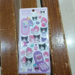 マイメロ＆クロミの平成はっぴーフォンステッカー