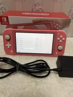 Nintendo Switch Lite 本体 コーラルピンク